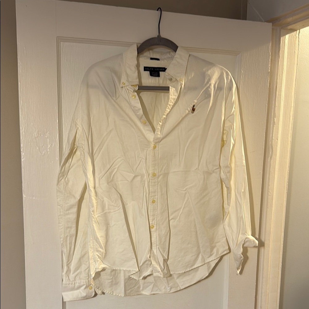 Polo by Ralph Lauren Cream Button Down Shirt
